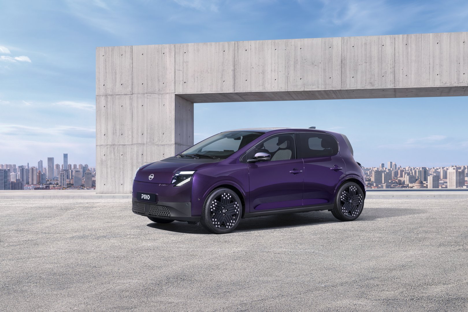 The all-new electric PIXO is announced.